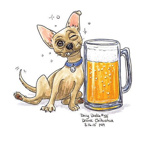 No.055  Drunk Chihuahua