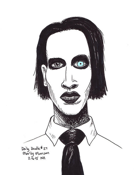 No.027  Marilyn Manson